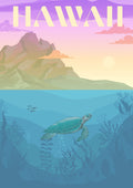 Affiche Hawaii